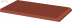Клинкерная плитка Ceramika Paradyz Natural rosa подоконник (13,5x24,5)